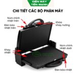 Máy ép bánh mỳ yili Y2688